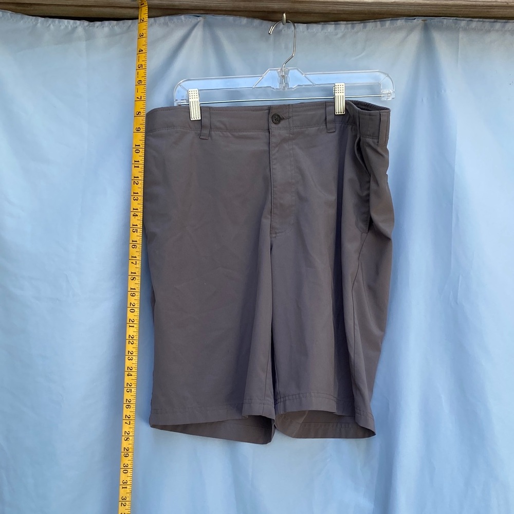 Classic Men's Charcoal Flat Front Shorts